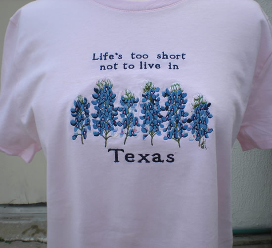 bluebonnet t shirt