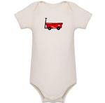 Organic Baby Clothes-Red Wagon