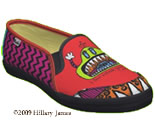 Monster Outside Window Shoes