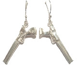 Gun Earrings